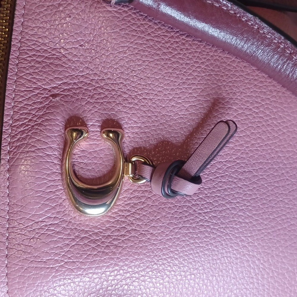Coach Remi Rose Leather Women's Bag - Picture 2 of 9